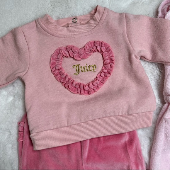 Juicy Couture Baby Girl Bundled Outfits - Picture 2 of 7